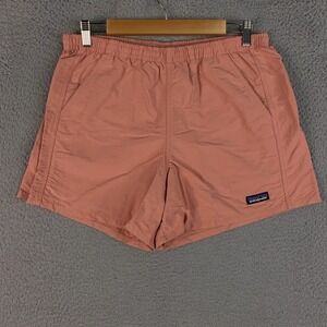 Patagonia Baggies Shorts Mens Medium Salmon Pink No Liner Netplus Swimming Hike